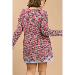 Umgee เดรสถักคอกลมหลากสีสำหรับผู้หญิง, เดรสทูนิคคอกลมแบบเต็มตัว & ขนาดพิเศษ-บริการเติมเต็มตัวแปรด้วยตนเอง - Product Image 2