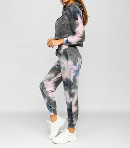 Proveedor OEM, Chándal con Capucha para Mujer, Ecológico, Ligero, Transpirable, de Secado Rápido, Poliéster/Algodón, Cierre con Cordón, para Fitness - Product Image 4