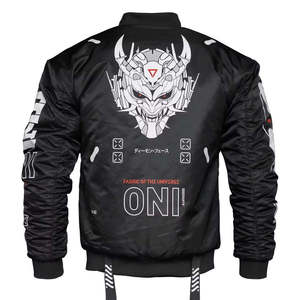 Chaqueta Táctica Techwear Personalizada para Hombre, Estilo Cyberpunk, Bomber, Streetwear, Hip Hop, Urbana, Cargo, Chaqueta de Vuelo, Cortavientos, Harajuku - Product Image 3