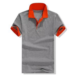 Camiseta de Punto de Manga Corta para Hombre de Alta Calidad, Logotipo Personalizado, Mezcla de Algodón y Poliéster, Transpirable y de Fácil Cuidado, Estilo Polo - Product Image 1