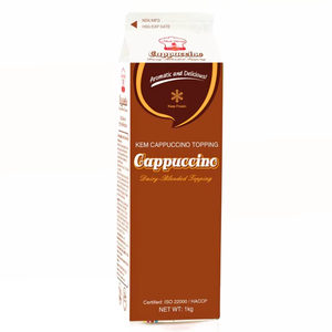 Proveedor Fabricante, Envío Rápido, Crema No Láctea de Primera Calidad, OEM/ODM, Crema para Cappuccino, Crema para Postres, 1 kg - Product Image 1