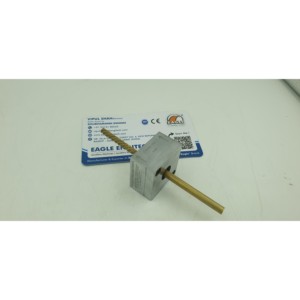 Molde de torsión EAGLE Jewelry 16.0211-7068 de metal, entrada de 4.32mm, salida de 4.50mm para la fabricación de brazaletes huecos - Product Image 1