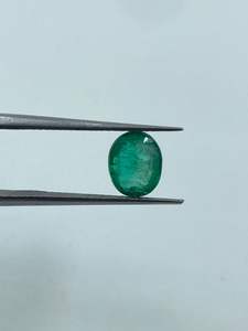 Colección de Lujo Esmeralda, Gema Natural de Esmeralda Verde Redonda de 1.25 CTS 6x8mm, Precio al por Mayor en Oferta - Product Image 5