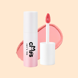 Brillo de labios de laboratorio de gato coreano para adolescentes de moda Acabado de terciopelo borroso en la nube Suave mate Alto pigmento Tinte de labios de larga duración - Product Image 4