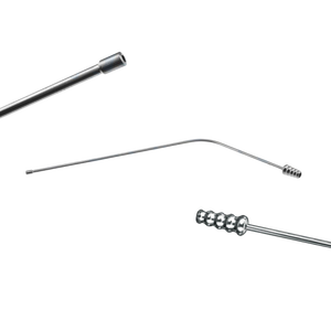 Yasargil 1mm 15cm Stainless Steel Suction Tube with Lure <b>Hub</b> Basic Manual Surgical Instruments by Leading Pakistani Manufacturer - Product Image 1