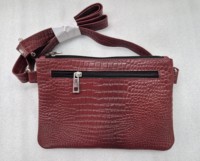 Tas Clutch Kulit Asli Berkualitas Tinggi Tahan Lama Buatan Tangan Wanita Klasik Resleting Poliester Ukuran Dapat Disesuaikan untuk Penggunaan Acara Kantor