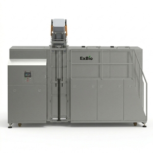 Exbio EX-5000 5t, Digestor de Residuos Alimenticios de Acero Inoxidable 304, Máquina de Compostaje, Triturador de Alimentos Comercial, Motor de Inducción de 15kW, en Tiempo Real - Product Image 5