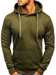 Sudaderas con Capucha de Invierno para Hombre, Color Sólido, Logotipo Personalizado, 360 g/m², 100 % Algodón, Impermeables, Tallas Grandes, al por Mayor - Product Image 4