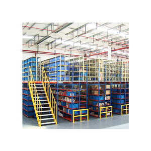Système de rayonnage de mezzanine industrielle <span class=keywords><strong>Heda</strong></span>, mezzanine d'entrepôt, bureau, plateformes industrielles, systèmes de rayonnages - Product Image 1