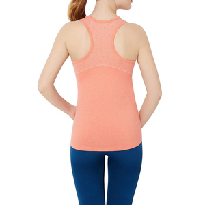 Débardeur athlétique rose pour femme, séchage rapide, évacuation de l'humidité, option logo personnalisé, 100% coton, débardeurs pour femme - Product Image 3