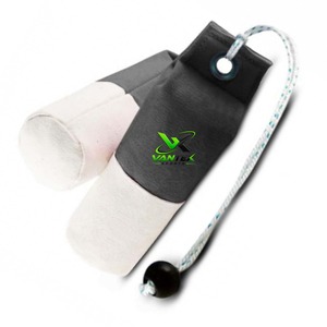 Dummy d'entraînement pour chien VANTEX avec poignée en corde, toile écologique durable, bande de marquage noire, leurre de récupération pour chats et chiens - Product Image 1