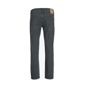 Nouveau Jean en Denim pour Homme, Coupe Slim Droite Extensible, Style Business Décontracté, en Coton Noir - Product Image 1