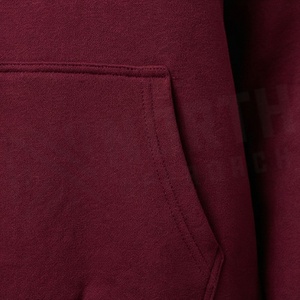 เสื้อฮู้ดดี้ผ้าฟลีซขนาดใหญ่พิเศษ 100 แบบปรับแต่งได้ ทรงหลวม สไตล์สตรีทแวร์ พิมพ์โลโก้ ลายเรียบ เสื้อสเวตเชิ้ตเปล่า - Product Image 5