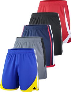 Men's Summer Sports Shorts Quick-Drying Ice Silk <b>Mesh</b> <b>Pants</b> Casual Loose Fit with Drawstring Closure Solid Pattern Hot Styles - Product Image 1