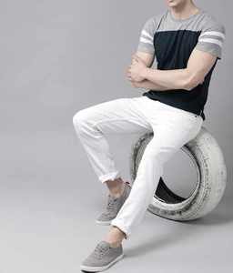 เสื้อยืดคอตตอนคุณภาพสูงขายส่ง 100% เสื้อยืดเปล่าลำลองสำหรับผู้ชาย ออกแบบโลโก้ได้ตามต้องการ เสื้อยืดคอตตอน 100% สำหรับผู้ชาย ทรงหลวม - Product Image 4