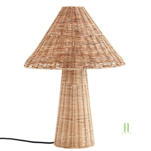 Lámpara de Ratán y Seagrass Sostenible, Hecha a Mano, Tejida, Ecológica, Decoración para el Hogar, para Dormitorio y Resort, MÁS VENDIDO - Product Image 5