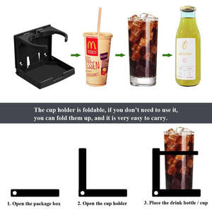 Porte-gobelet en plastique résistant aux chocs, fixation encastrée pour pont de bateau, porte-gobelet encastré pour boissons - Product Image 6