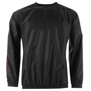 Ensemble de survêtement léger noir pour homme – Pull à col élastique et pantalon de survêtement - Product Image 2