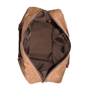 Bolsa de Viaje de Lona Tipo Weekender con Correa Ajustable, Cierre de Cremallera, Unisex, Capacidad de 36-55L, Diseño Duradero, Impermeable y de Lujo - Product Image 3