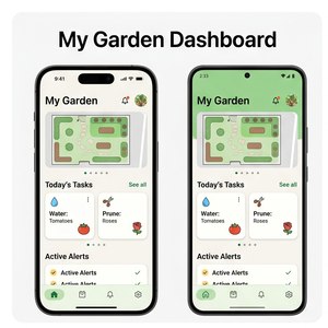 RoyalCraft Gardening Plant Care Garden Planner แอปพลิเคชัน Smart Grow สำหรับ iOS/Android/Mac - Product Image 1