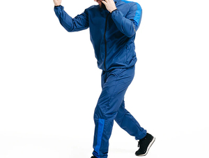 Windbreaker Tracksuits Custom Manufacturer Embroidery <b>Zip</b> <b>up</b> <b>Jacket</b> Jogger Set Color Block Nylon Windbreaker Tracksuit - Product Image 4