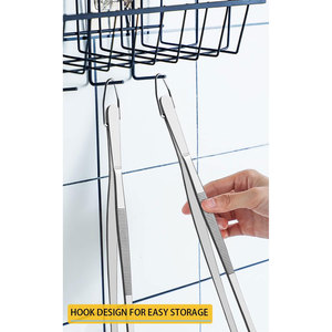 3 pinces de cuisine de 12 pouces, pinces fines extra longues en acier inoxydable, pinces de précision pour la cuisson et la présentation des aliments SIGAL MEDCO - Product Image 4