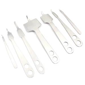 7 Pcs Hohmann Retractor Set Orthopedic <b>Surgical</b> <b>Instruments</b> Professional <b>Bone</b> Surgery Tools Stainless Steel Kit SURGINEXA - Product Image 5