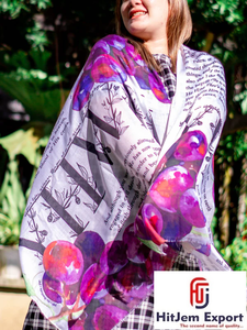 Ultimate Custom Printed Square Scarf Manufacturer <b>Silk</b> Feel Fashion Hijab <b>Head</b> <b>Wrap</b> Shawl Private Label OEM ODM India Factory - Product Image 4