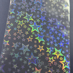 Rouleau de <span class=keywords><strong>film</strong></span> holographique auto-adhésif <span class=keywords><strong>Big</strong></span> <span class=keywords><strong>Five</strong></span> Star pour affiches publicitaires/impression numérique/impression d'emballages - Product Image 1