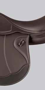 Silla de Montar Inglesa de Cuero Sintético Suave con Estructura de Madera y Herrajes de Latón para Exhibición Ecuestre - Silla de Montar Personalizada - Product Image 2