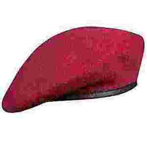 Factory Custom Outdoor 100% Wool Beret Hats Embroidered for Business Sports & Ceremonial Use Made in Pakistan - Product Image 1