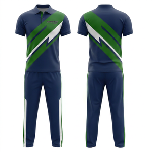Bulk Custom <b>Cricket</b> Uniforms Breathable Printed | Unlimited Sublimation Design Options for Men Women Adults Polo Shirt Trouser - Product Image 6