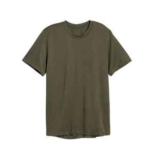 เสื้อยืดแฟชั่นทรงเข้ารูป แขนสั้น สำหรับหนุ่มๆ ฤดูใบไม้ผลิ-ฤดูร้อน ปี 2026 ขายส่ง คุณภาพสูง ผ้าฝ้ายหวี 100% - Product Image 2