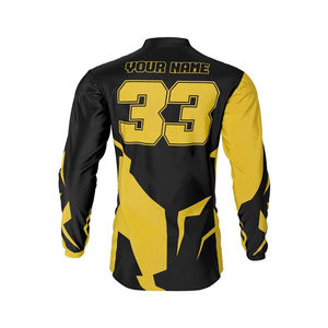 Maillots de Ciclismo de Montaña Personalizados Premium, Mangas Largas, Jersey de Motocross de Secado Rápido, Ligero, 100% Poliéster - Product Image 2