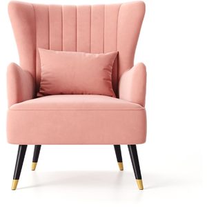 Silla Moderna para Sala de Estar, Dormitorio, Pasillo (Rosa) - Product Image 2