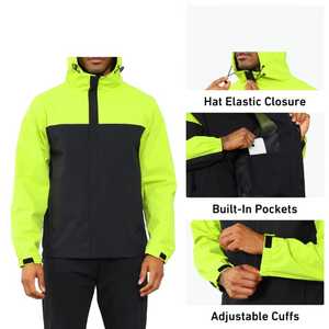2026 <b>Reflective</b> Factory Price <b>Running</b> Windbreaker <b>Jacket</b> High Quality Winter <b>Jacket</b> Nylon Made Windbreaker <b>Jacket</b> For Men - Product Image 3
