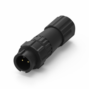 Conector de Ensamblaje Tipo 2PIN con Contacto de Latón y Carcasa de Nailon, Resistente al Agua IP67 - Product Image 1