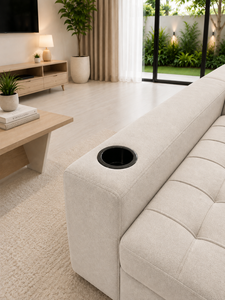 Sofá Cama Multifuncional de Emerald Sofa para Villa, Apartamento, Casa, Sala de Estar con Almacenamiento y Sofá Reclinable, Fabricante Personalizado - Product Image 5