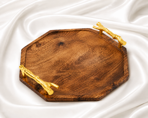 Bandeja para Servir Té, Bandeja de Madera Apilable con Asa, Estilo de Madera Personalizado, Piezas de Hotel, Color, Característica Ecológica, por Quality Handicrafts - Product Image 2