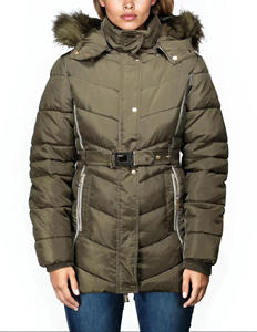 Abrigo Largo de Invierno para Mujer, Fabricante que Ofrece Soluciones de Fabricación OEM y Etiqueta Privada para Marcas de Ropa - Product Image 6