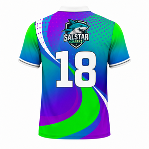 Salstar Wholesale 100% Polyester Digital Print Football Breathable Anti-Bacterial Sleeveless <b>Adjustable</b> <b>Strap</b> Jerseys Kit Custom - Product Image 4