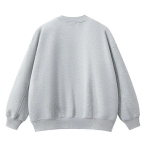 Sudadera Oversize Casual con Bolsillo Frontal y Hombros Caídos para Niños, Hombres y Mujeres, Cuello Redondo Personalizado, Ajuste Holgado, con Bolsillo y Logotipo Estampado - Product Image 6