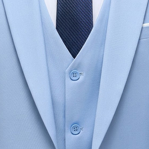 ชุดสูทผู้ชายคุณภาพดีแบบสองชิ้น เสื้อโค้ทและกางเกงขายส่งราคาถูก เหมาะสำหรับงานแต่งงานและงานเลี้ยง - Product Image 6