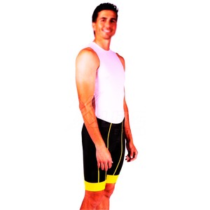 High Waist Fitness Men Quick Dry Workout Gym Compression Shorts Bamboo Fiber Seamless Activewear - Product Image 4