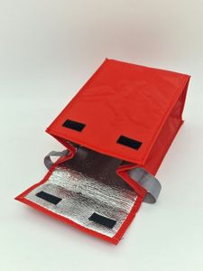 Customized Velcro Non Woven Fabric Insulated 150g 200g <b>Lunch</b> <b>Bag</b> Custom Zipper Cooler <b>Bag</b> Vietnam OEM/ODM - Product Image 3