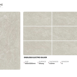 Azulejos de porcelana brillante de primera calidad, tamaño 600x1200, azulejos grandes para pisos y paredes para interiores de casas de lujo - Product Image 1