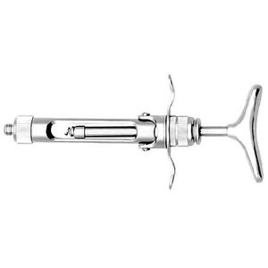 Poignée de seringue intraligamentaire Skypject personnalisée pour marque dentaire, en acier inoxydable, seringue aspirante manuelle, CE ISO par Grip Surgical - Product Image 2