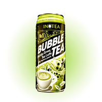 INOTEA 490ml Gesteriliseerd Bananen Bubble Milk Tea Concentraat Blikje 24 Maanden Houdbaarheid