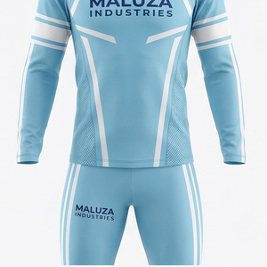 High Quality American Football Uniform Set Custom Football Jersey <b>Pants</b> Breathable Athletic Teamwear MALUZAINDUSTRIES - Product Image 2