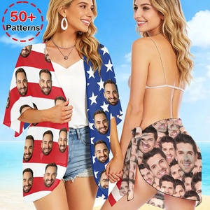 Custom Printed Polynesian Sarong Hawaiian Pareo Lightweight Beach Wrap Tropical Resort Wear OEM ODM Clothing Factory - Product Image 1
